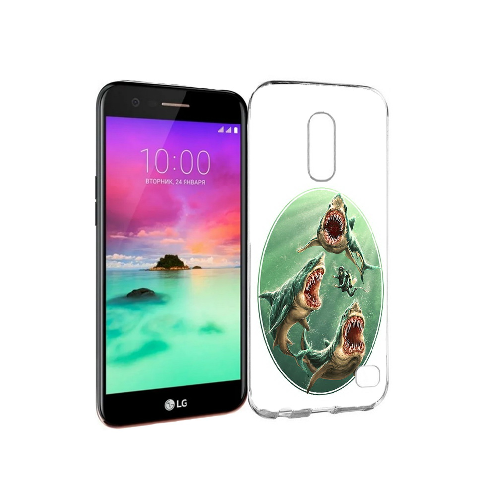 

Чехол MyPads Tocco для LG K10 (2017) синяя бездна (PT53386.73.600), Прозрачный, Tocco