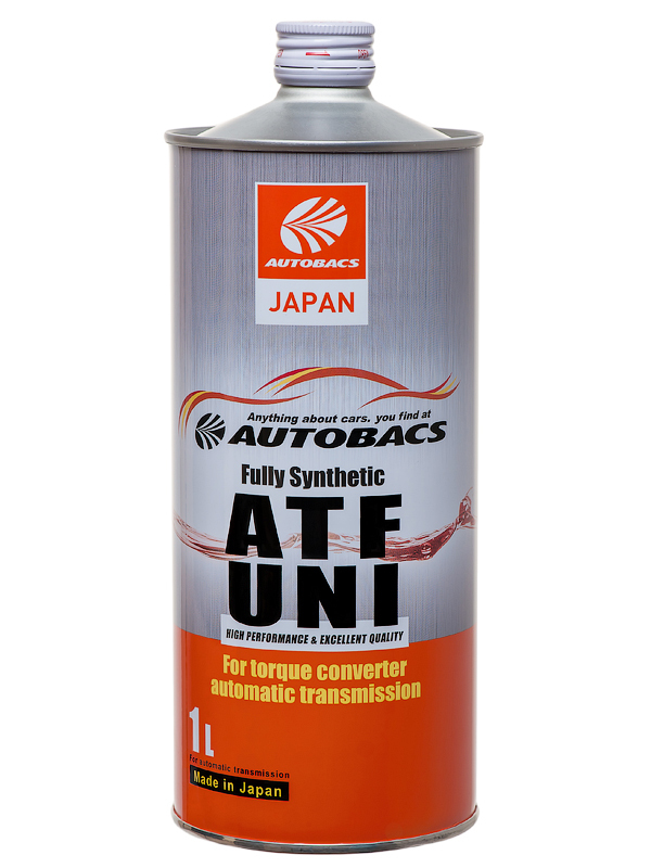 Трансмиссонное масло для АКПП AUTOBACS ATF UNI Fully Synthetic 1л 1684₽