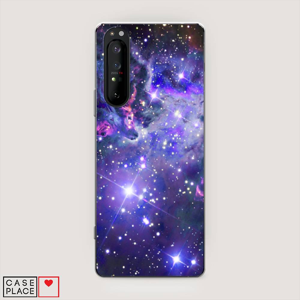 

Чехол Awog на Sony Xperia 1 II "Яркая галактика", Разноцветный, 54550-4