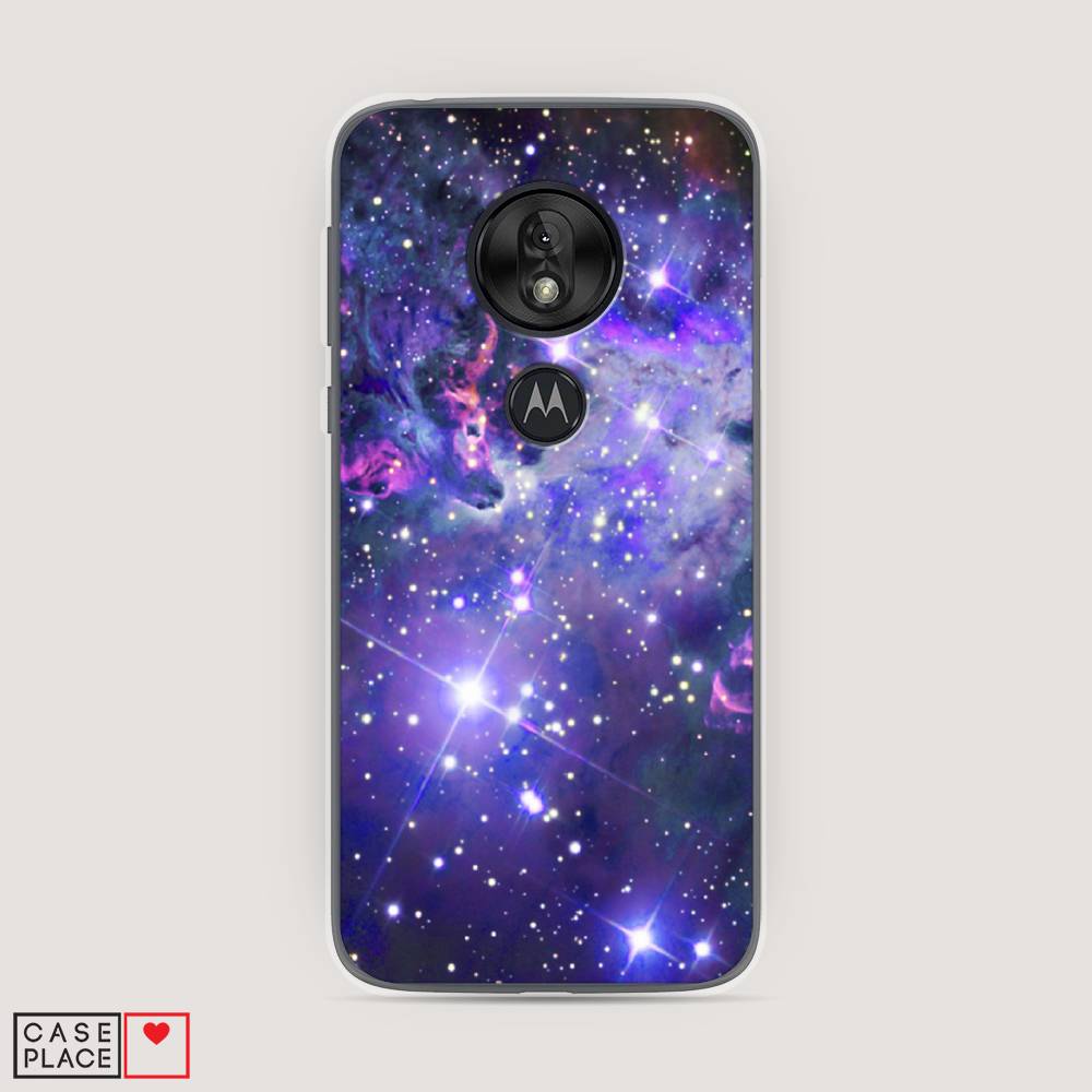 

Чехол Awog на Motorola Moto G7 Play / Моторола Мото G7 Play "Яркая галактика", Разноцветный, 241250-4