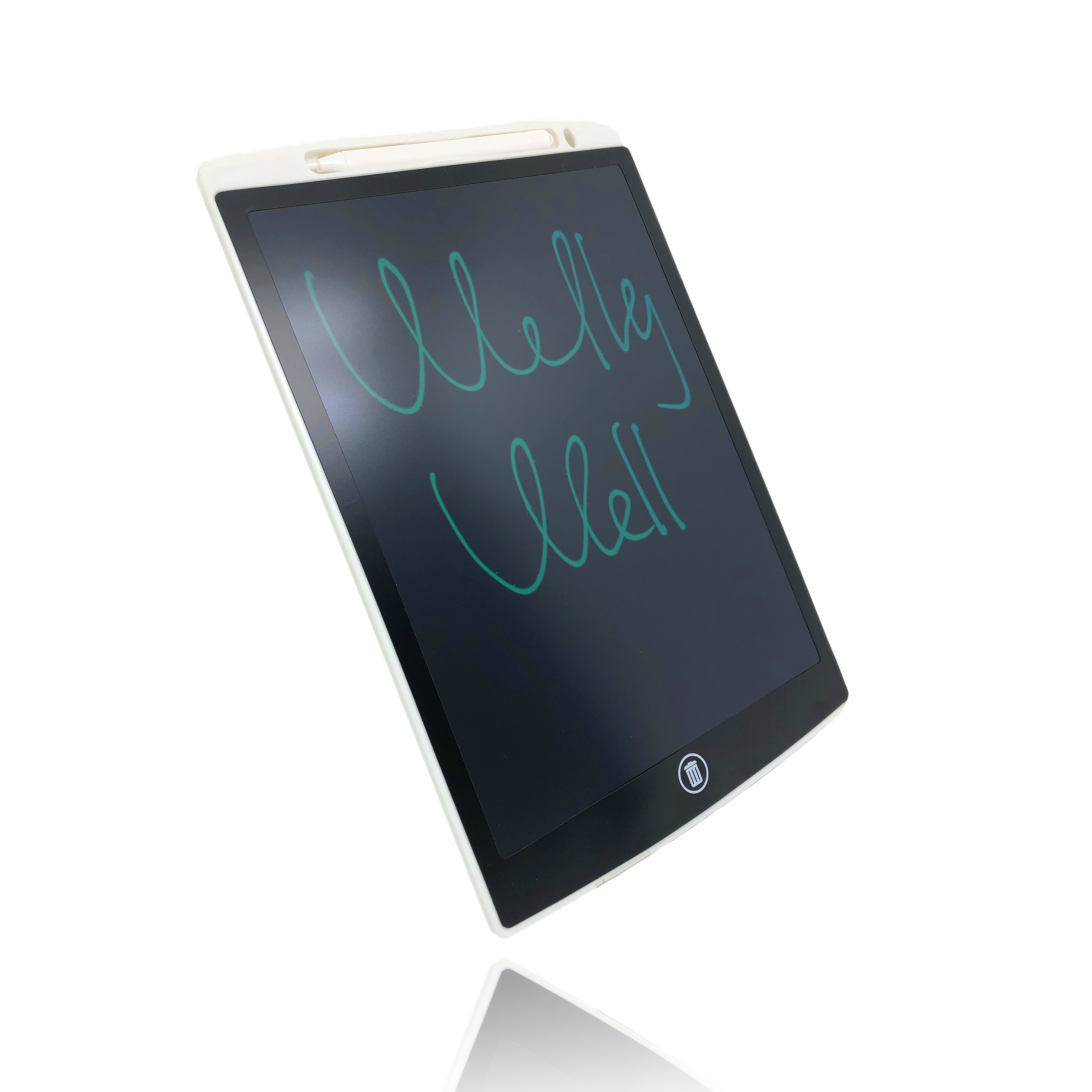 фото Графический планшет wellywell с lcd экраном 10" белый