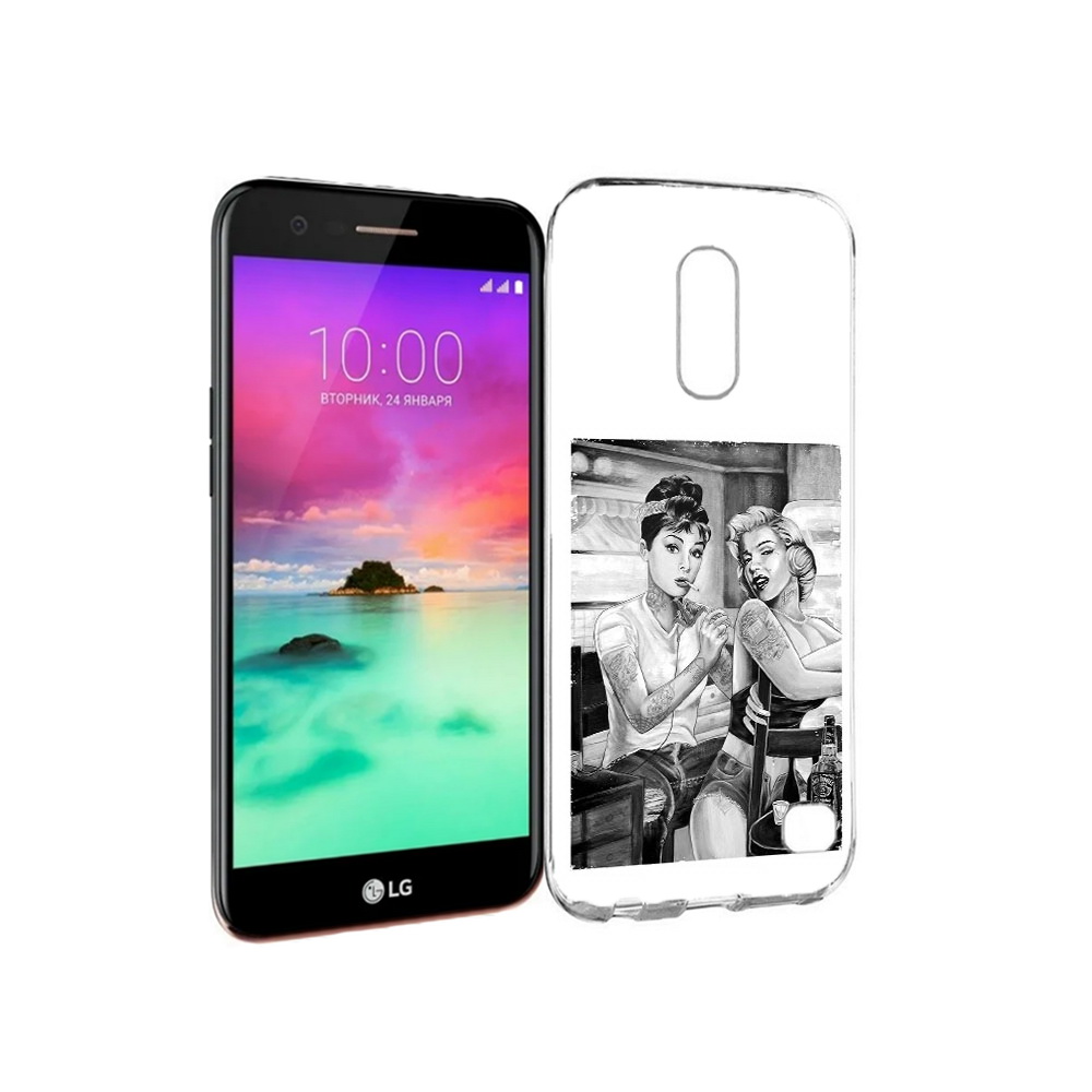

Чехол MyPads Tocco для LG K10 (2017) тату мастер (PT53386.73.637), Прозрачный, Tocco