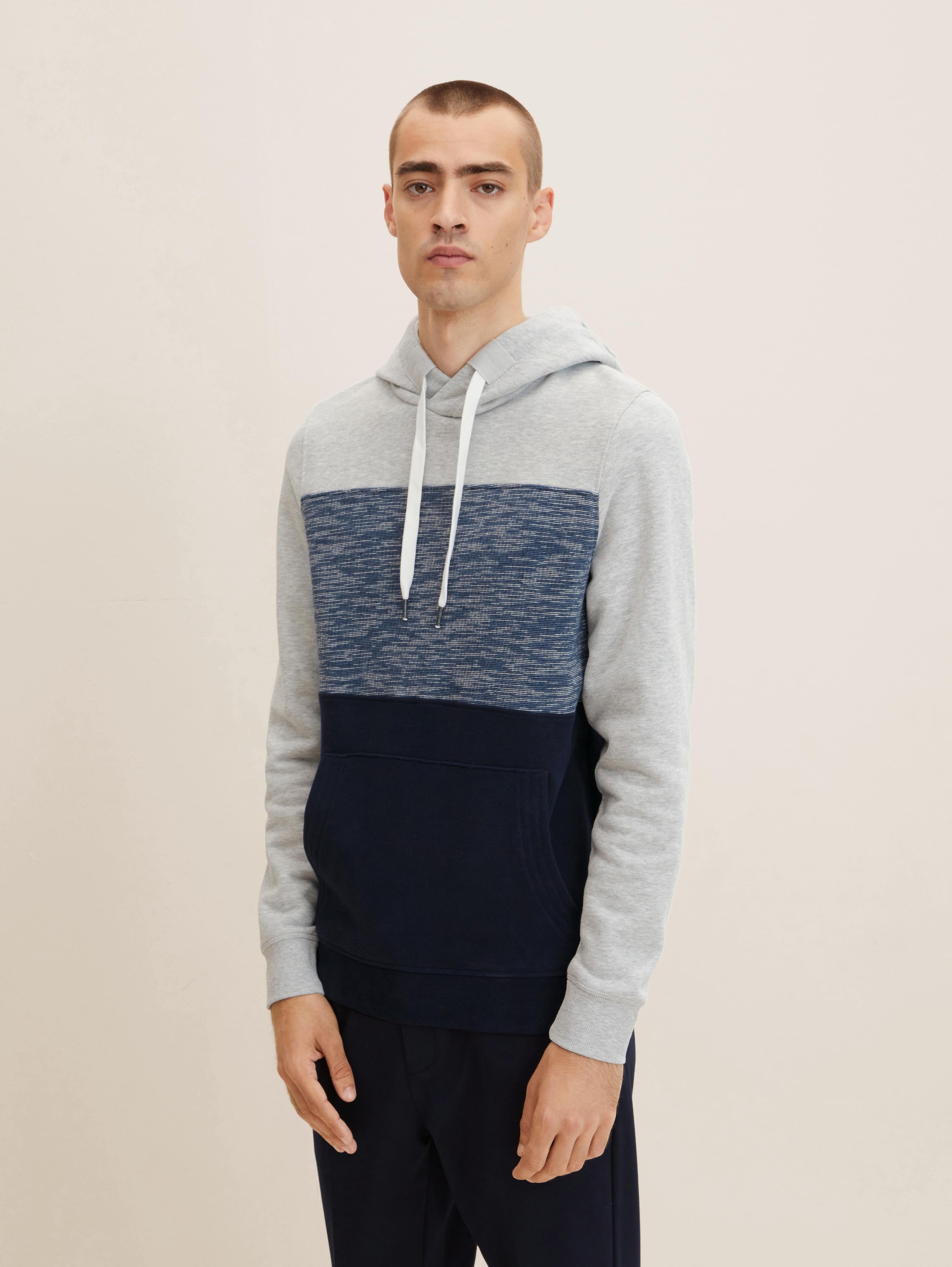

Худи мужское TOM TAILOR 1032925 синее XL, Синий, 1032925