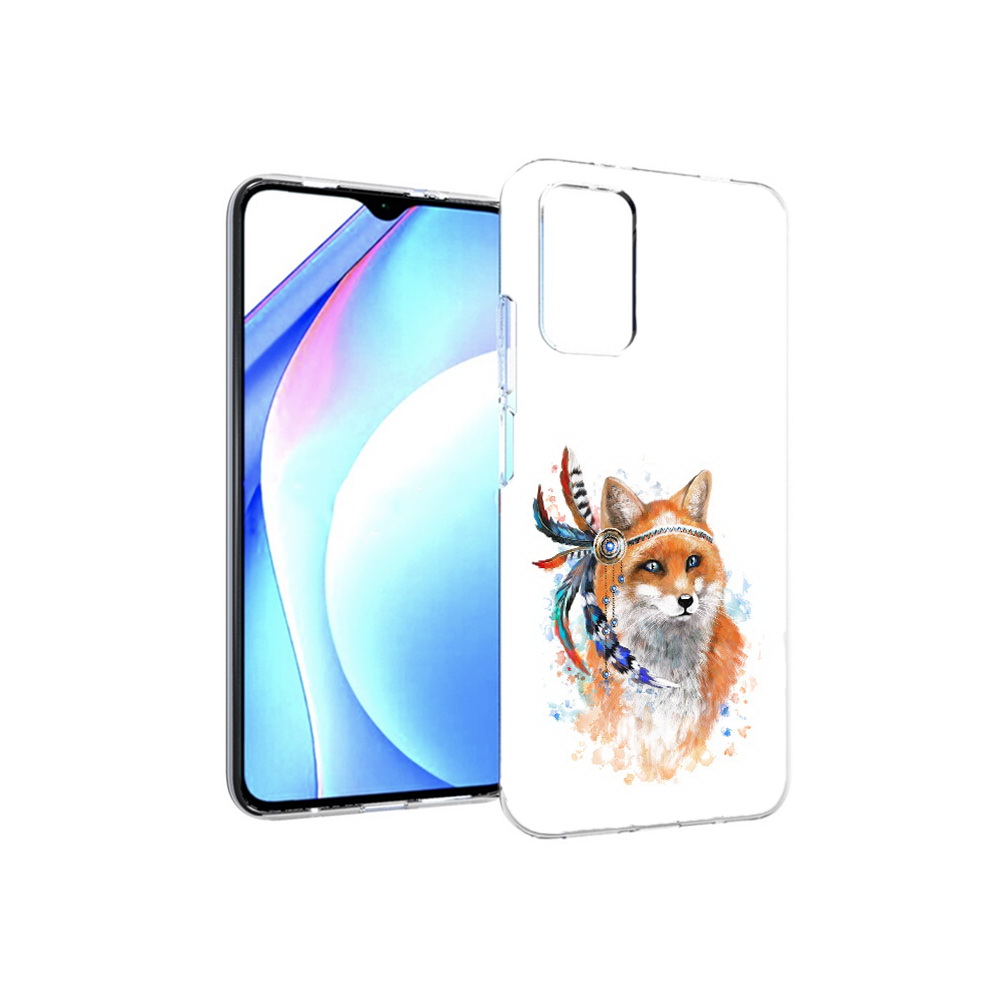 

Чехол MyPads Tocco для Xiaomi Redmi 9T инду лиса (PT226951.281.377), Прозрачный, Tocco