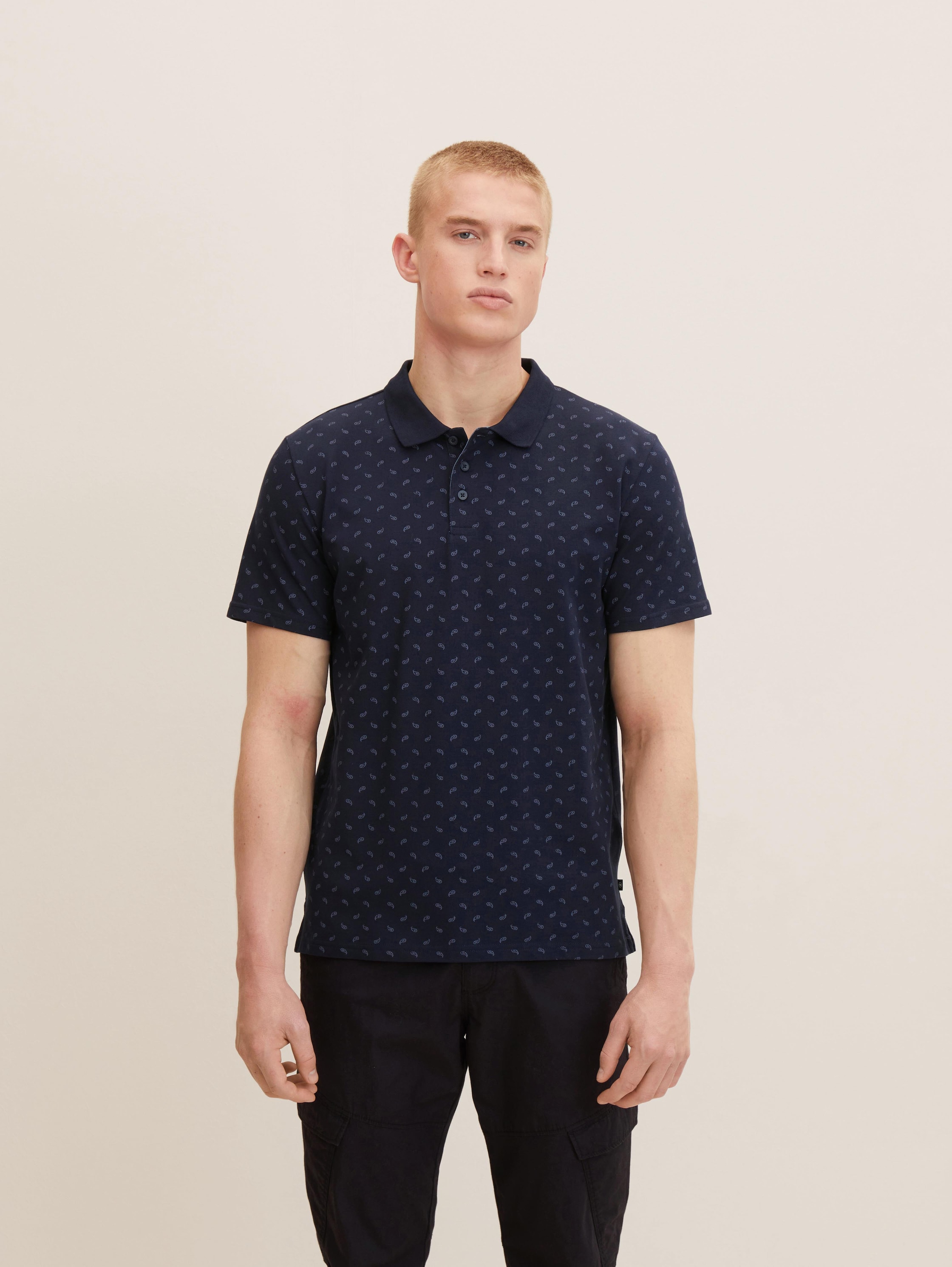 

Футболка мужская TOM TAILOR 1033007 синяя XL, Синий, 1033007