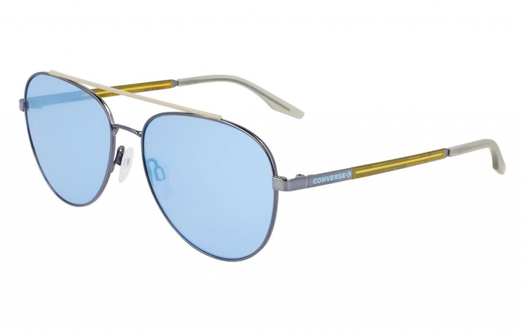 Солнцезащитные очки женские Converse CV100S ACTIVATE SHINY GUNMETAL голубые