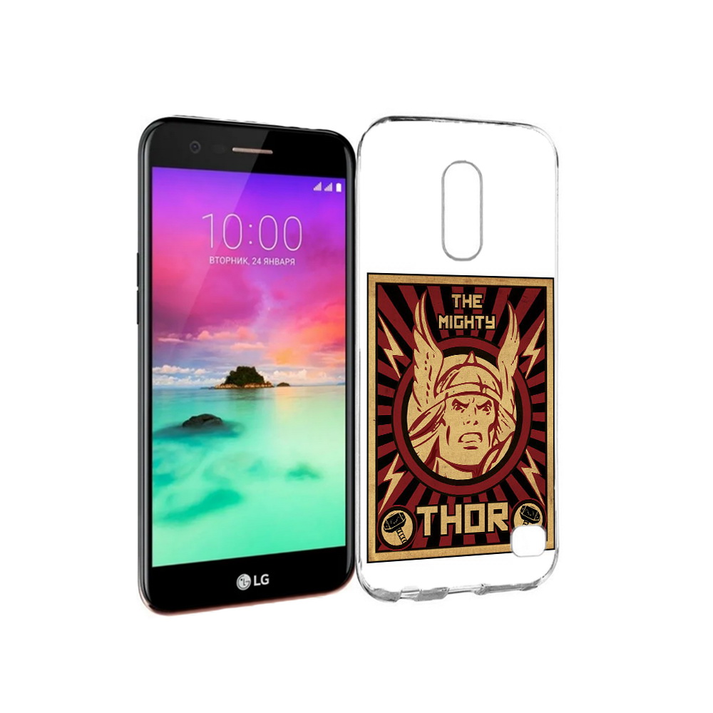 

Чехол MyPads Tocco для LG K10 (2017) тор лицо (PT53386.73.646), Прозрачный, Tocco