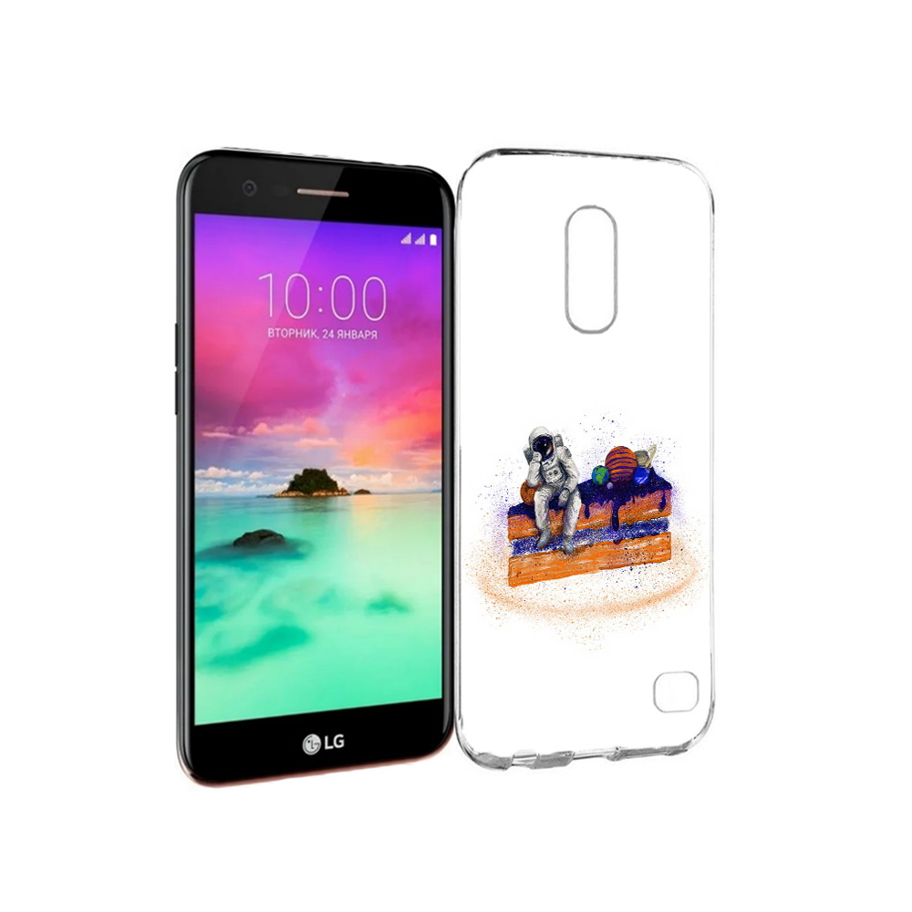 

Чехол MyPads Tocco для LG K10 (2017) торт с планетами (PT53386.73.648), Прозрачный, Tocco
