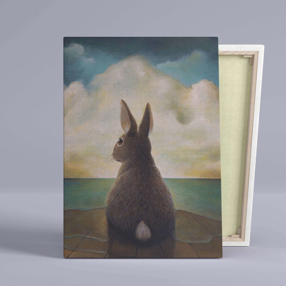 

Картина Red Panda Серый Зайчик - p5370540х60