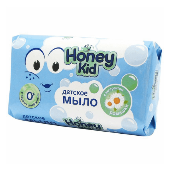 фото Детское мыло твердое honey kid с экстрактом ромашки 90 г
