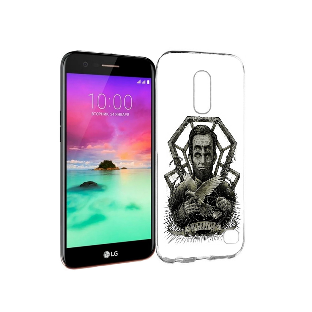 

Чехол MyPads Tocco для LG K10 (2017) франклин абстракция (PT53386.73.662), Прозрачный, Tocco
