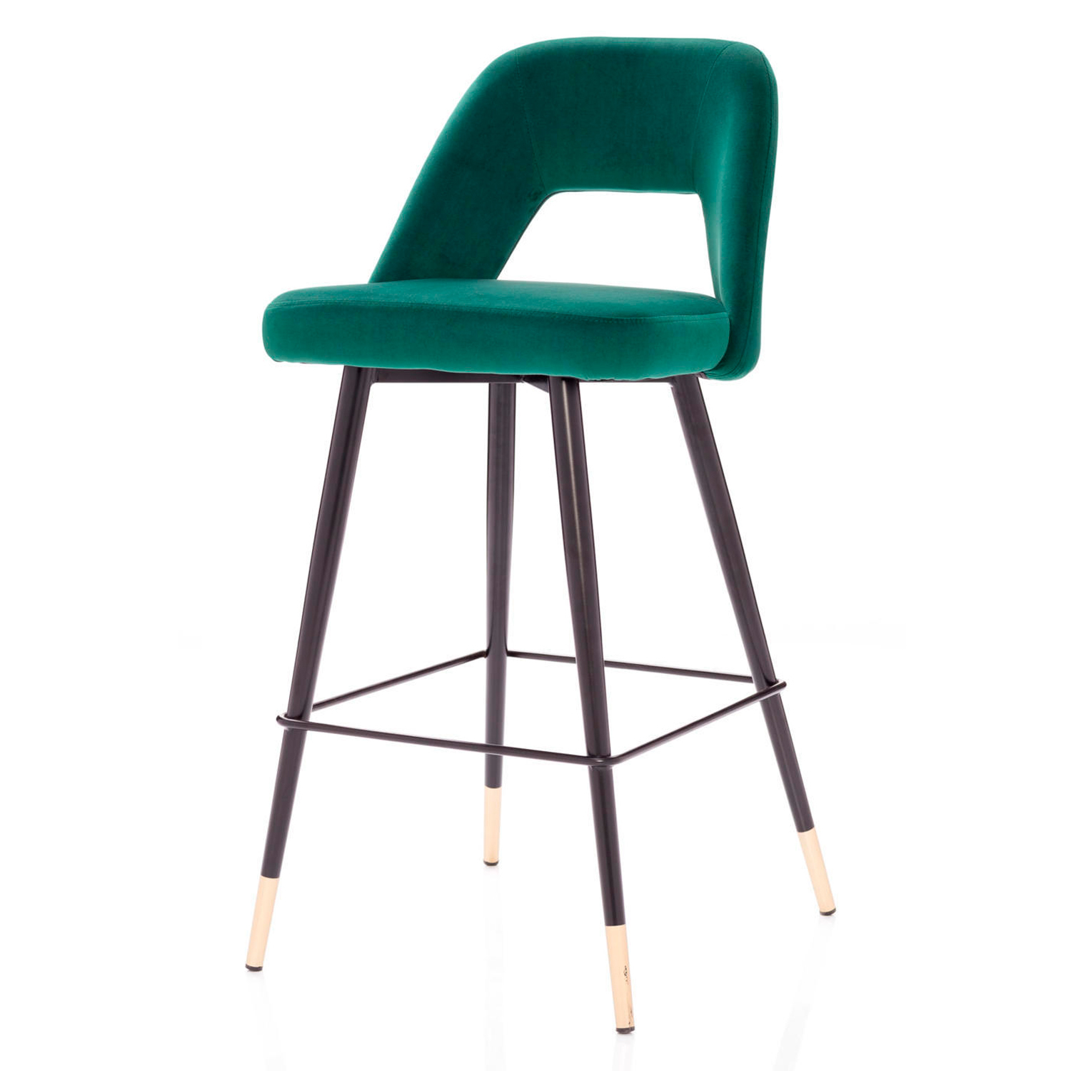 фото Барный стул hudson зеленый велюр storeforhome / by-22-green