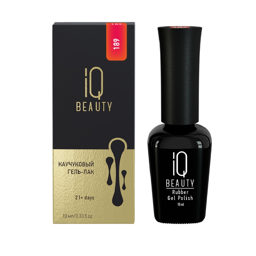 

Каучуковый гель-лак IQ Beauty 189 Coral Bud, 10 мл, Оранжевый