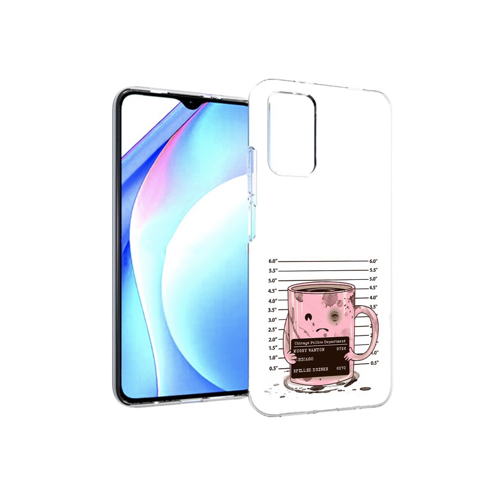 

Чехол MyPads Tocco для Xiaomi Redmi 9T кружка (PT226951.281.420), Прозрачный, Tocco