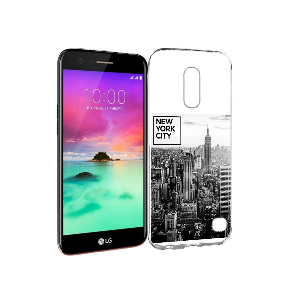 

Чехол MyPads Tocco для LG K10 (2017) черно белый ньюерк (PT53386.73.686), Прозрачный, Tocco
