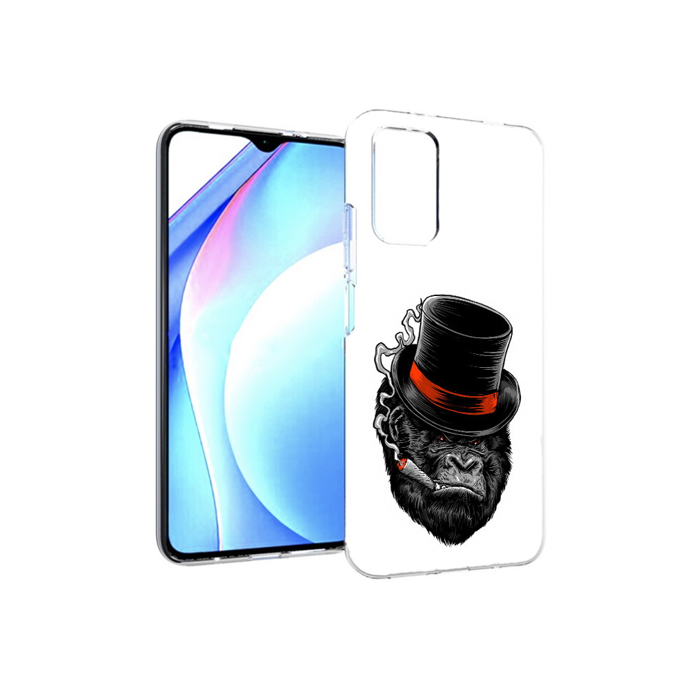 

Чехол MyPads Tocco для Xiaomi Redmi 9T дизайнерская горилла (PT226951.281.431), Прозрачный, Tocco