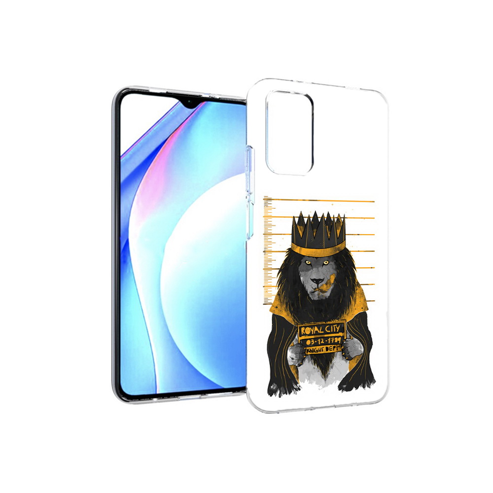 

Чехол MyPads Tocco для Xiaomi Redmi 9T лев в законе (PT226951.281.435), Прозрачный, Tocco