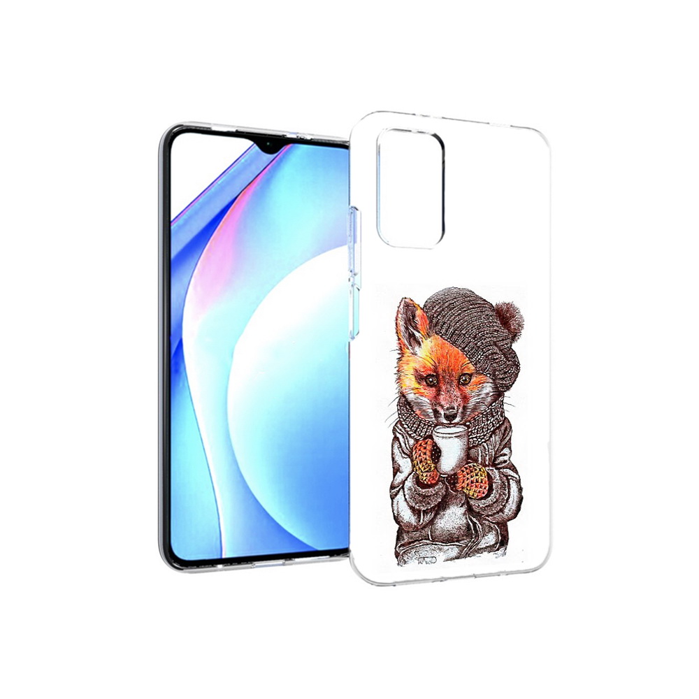 

Чехол MyPads Tocco для Xiaomi Redmi 9T лиса в шапке (PT226951.281.437), Tocco