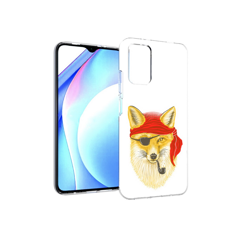 

Чехол MyPads Tocco для Xiaomi Redmi 9T лиса-пират (PT226951.281.440), Прозрачный, Tocco