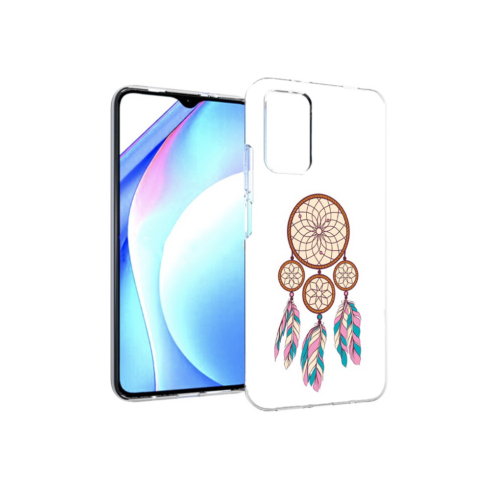 

Чехол MyPads Tocco для Xiaomi Redmi 9T ловец снов бежевый (PT226951.281.442), Прозрачный, Tocco