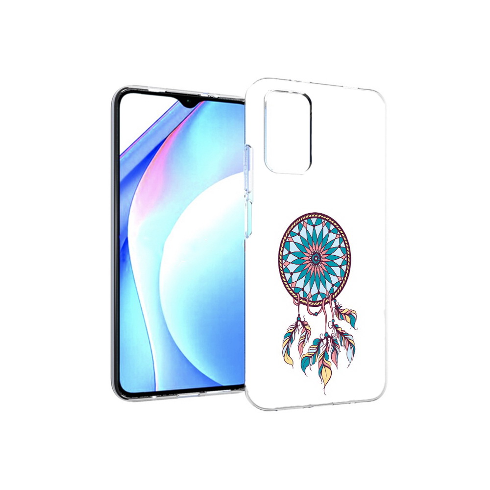 

Чехол MyPads Tocco для Xiaomi Redmi 9T ловец снов синий (PT226951.281.443), Прозрачный, Tocco