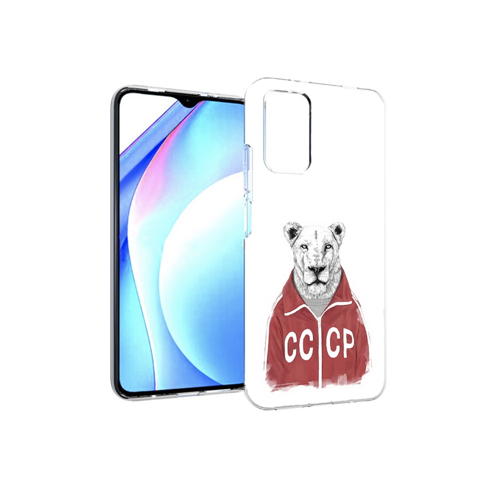 Чехол MyPads Tocco для Xiaomi Redmi 9T львица ссср (PT226951.281.450)