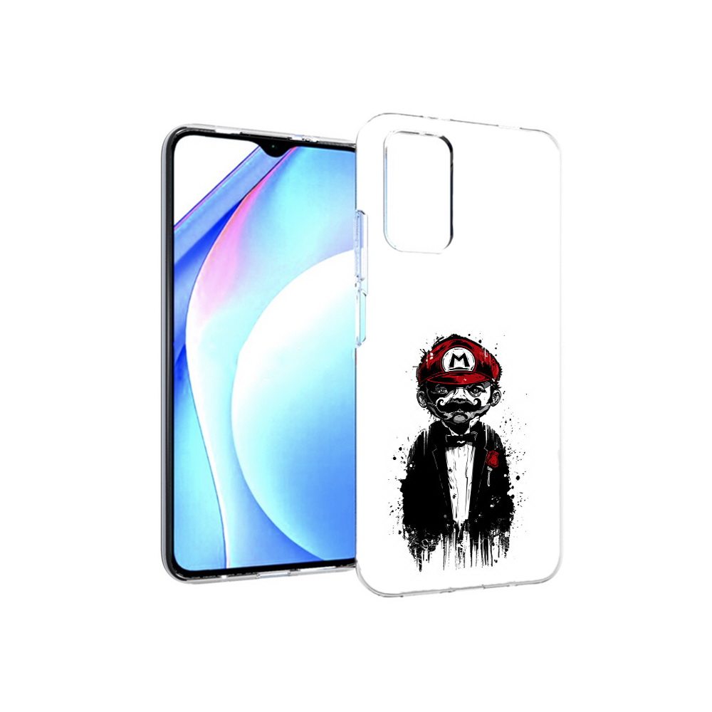 

Чехол MyPads Tocco для Xiaomi Redmi 9T марио (PT226951.281.458), Прозрачный, Tocco