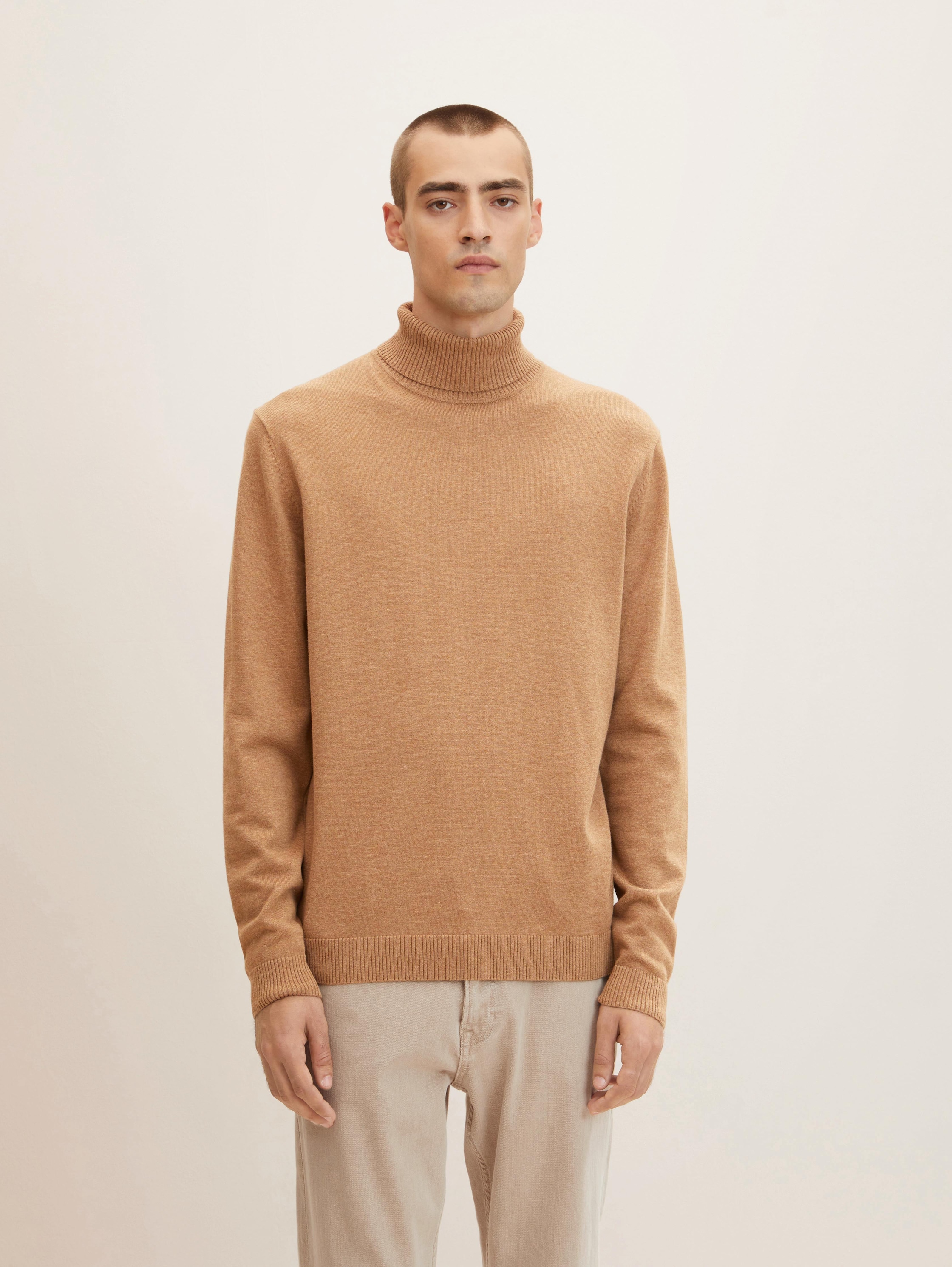 

Свитер мужской TOM TAILOR 1029384 коричневый XL, 1029384