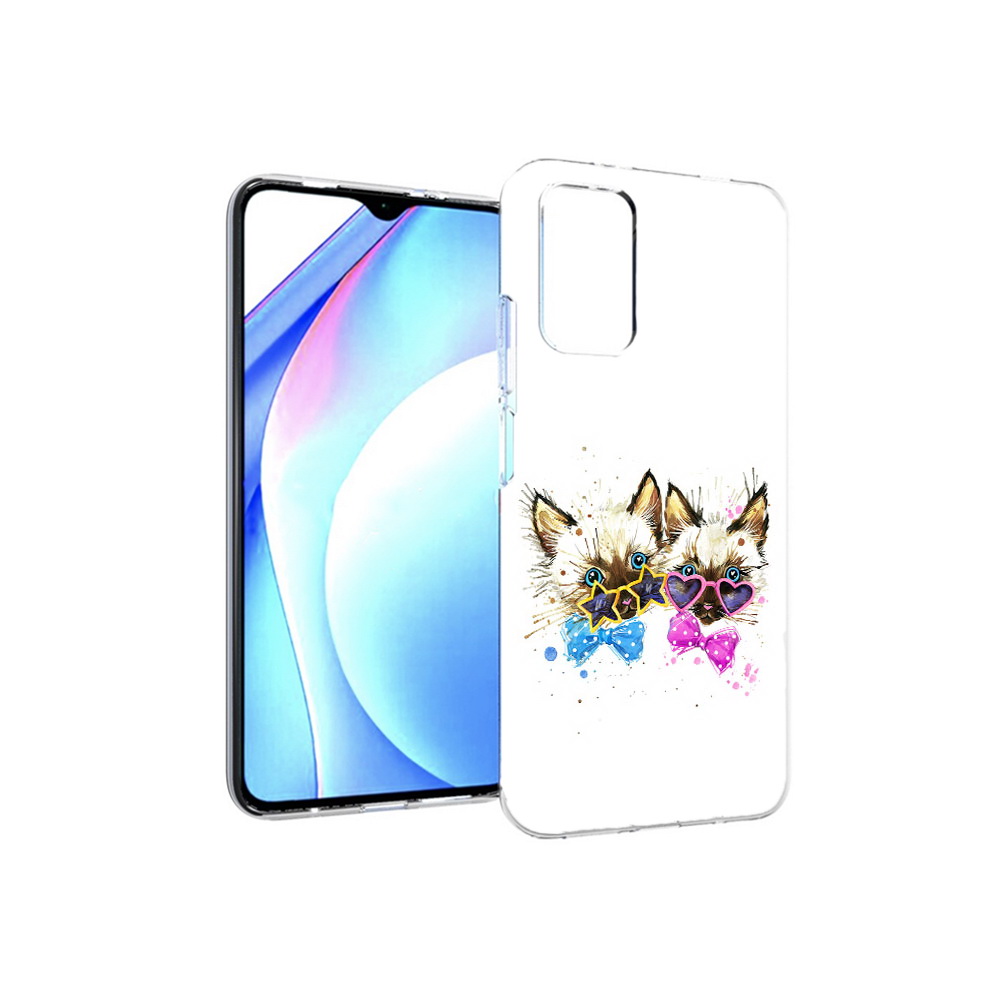 Чехол MyPads Tocco для Xiaomi Redmi 9T милые котята (PT226951.281.474)