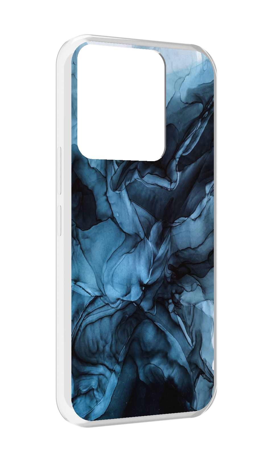 

Чехол MyPads голубой дымок для Tecno Spark Go 2022 / Tecno Spark 8C, Прозрачный, Tocco