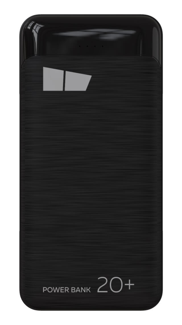 фото Внешний аккумулятор 20000mah 2usb 2.1a more choice pb33-20 (black)