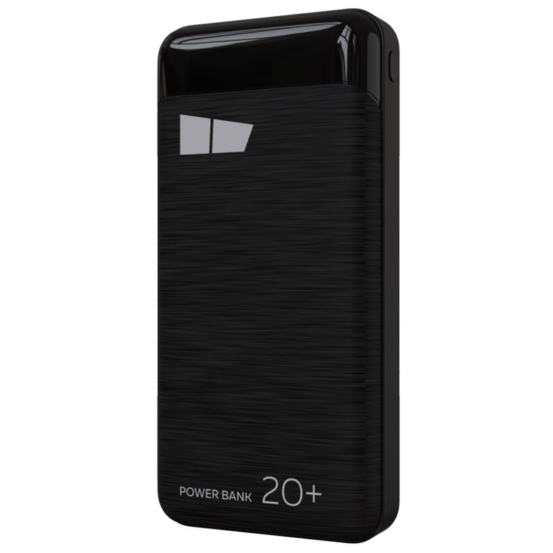 

Внешний аккумулятор More choice 20000mAh 2USB 2.1A PB33-20 Black, PB33-20