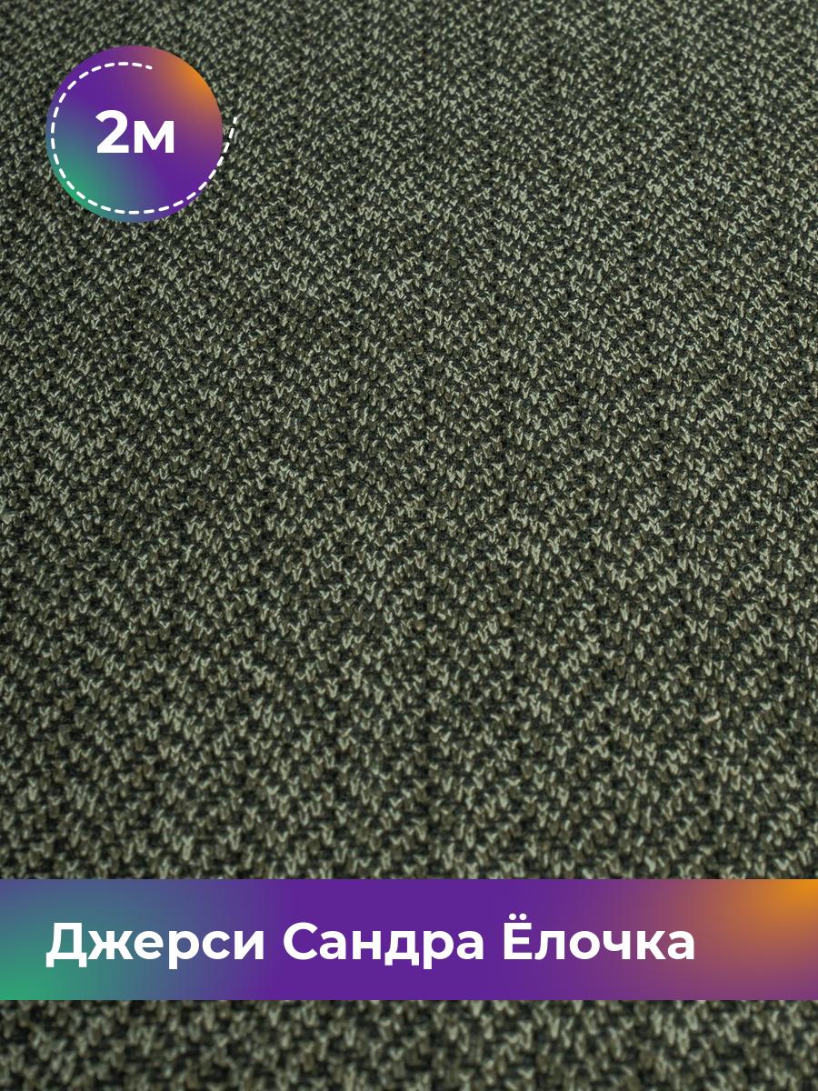 

Ткань Джерси Сандра меланж Shilla, отрез 2 м * 150 см зеленый 2_20884.006, 17931650