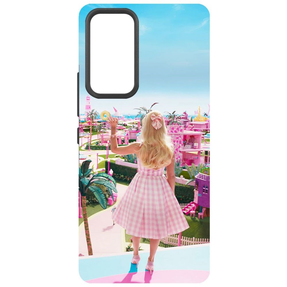

Чехол-накладка Krutoff Soft Case Барбиленд для Xiaomi 12 Lite черный