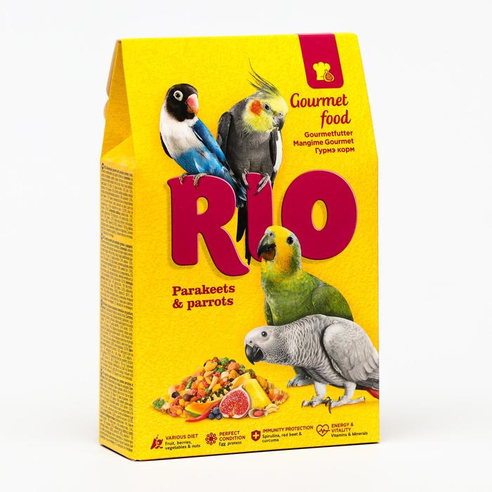 

Сухой корм для средних и крупных попугаев RIO, 250 г