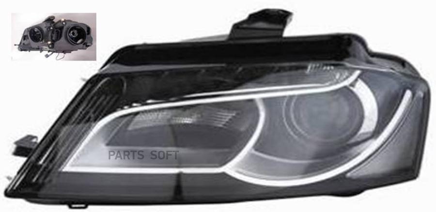 

DEPO Фара лев AUDI A3 A3 SPORT BACK 8P - 05/08-07/12