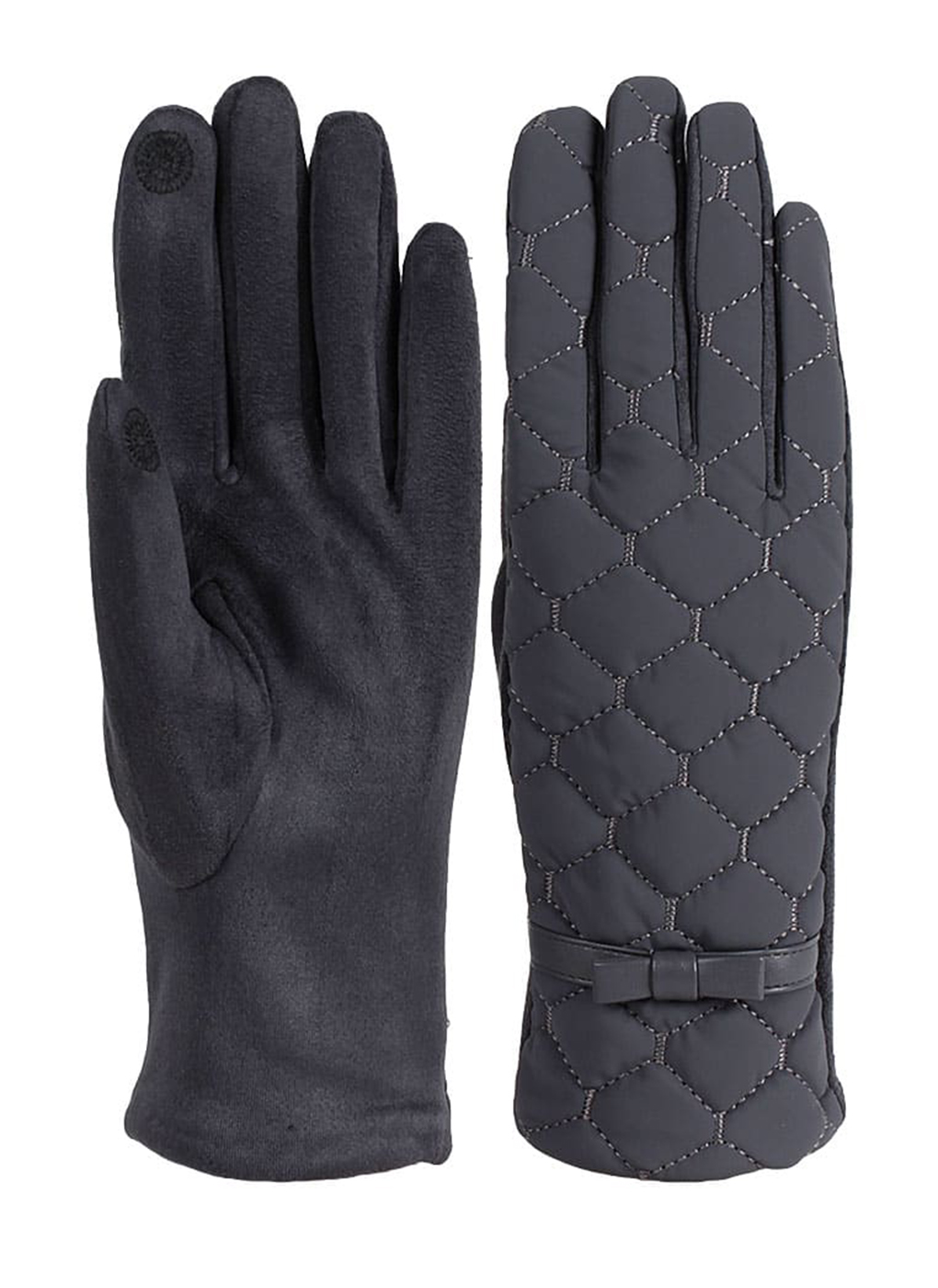 

Перчатки женские Каляев 50462 серые, р. One Size, 50462