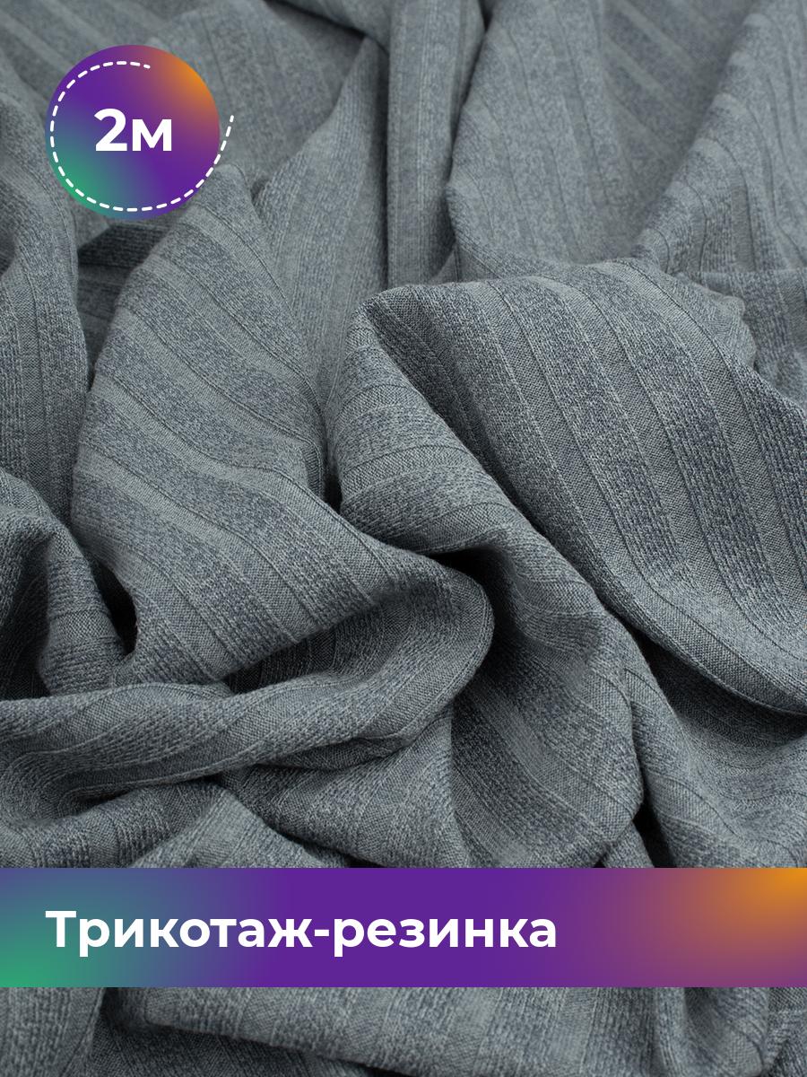 

Ткань Трикотаж-резинка Хилтон Shilla, отрез 2 м * 150 см серый 2_21057.011, 17960491