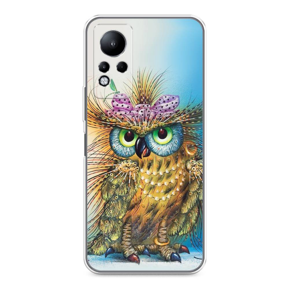

Чехол для Infinix Note 11/12 G88 "Модная сова", Коричневый;голубой, 3100450-1
