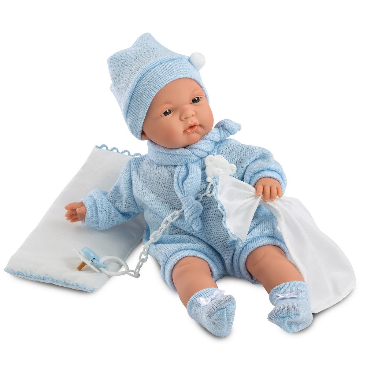 Llorens Juan Интерактивная кукла – Жоель с одеялом, 38 см L 38939