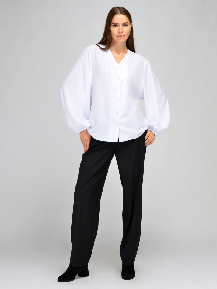 Рубашка женская VISERDI 10358 белая 54 RU