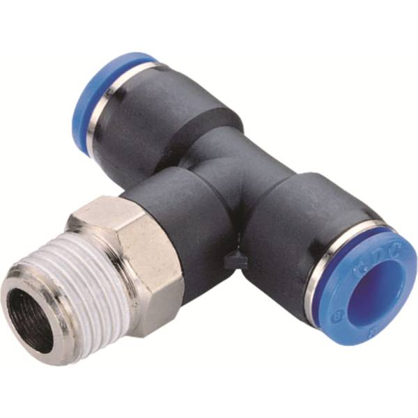 

Фитинг цанговый тройник Т-образный 8 мм, резьба наружная 1/4" Pegas pneumatic 5502