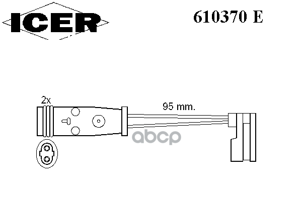 

Датчик Колодки Тормозной Icer 610370e Mb W164/211/220 (Цена За 1шт) Icer арт. 610370E