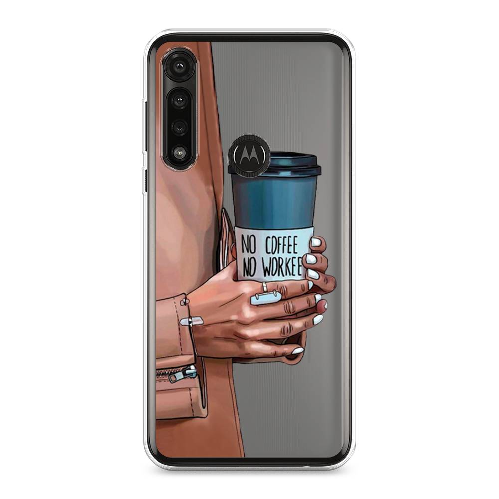 

Чехол Awog на Motorola Moto G Power 2020 "No coffee", Разноцветный, 242650-7