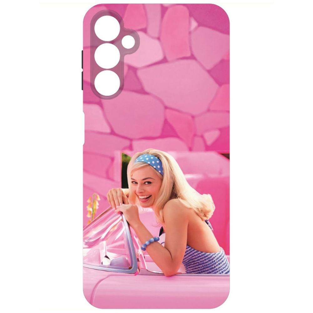 

Чехол-накладка Krutoff Soft Case Барби в розовом для Samsung Galaxy A24 (A245) черный