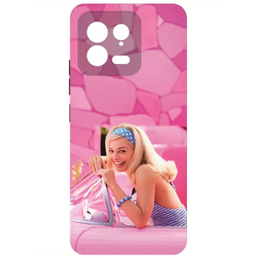 

Чехол-накладка Krutoff Soft Case Барби в розовом для Xiaomi 13 черный