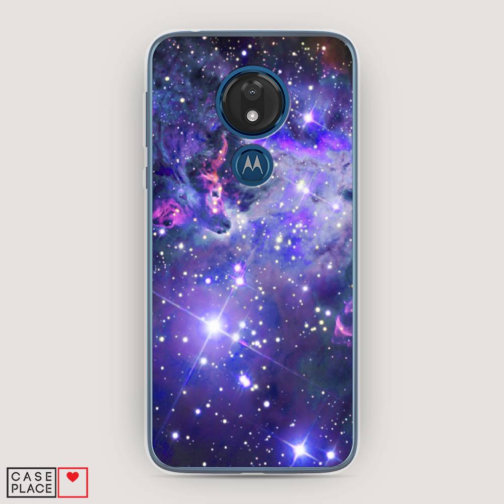 

Чехол Awog на Motorola Moto G7 / Моторола Мото G7 "Яркая галактика", Разноцветный, 241150-4