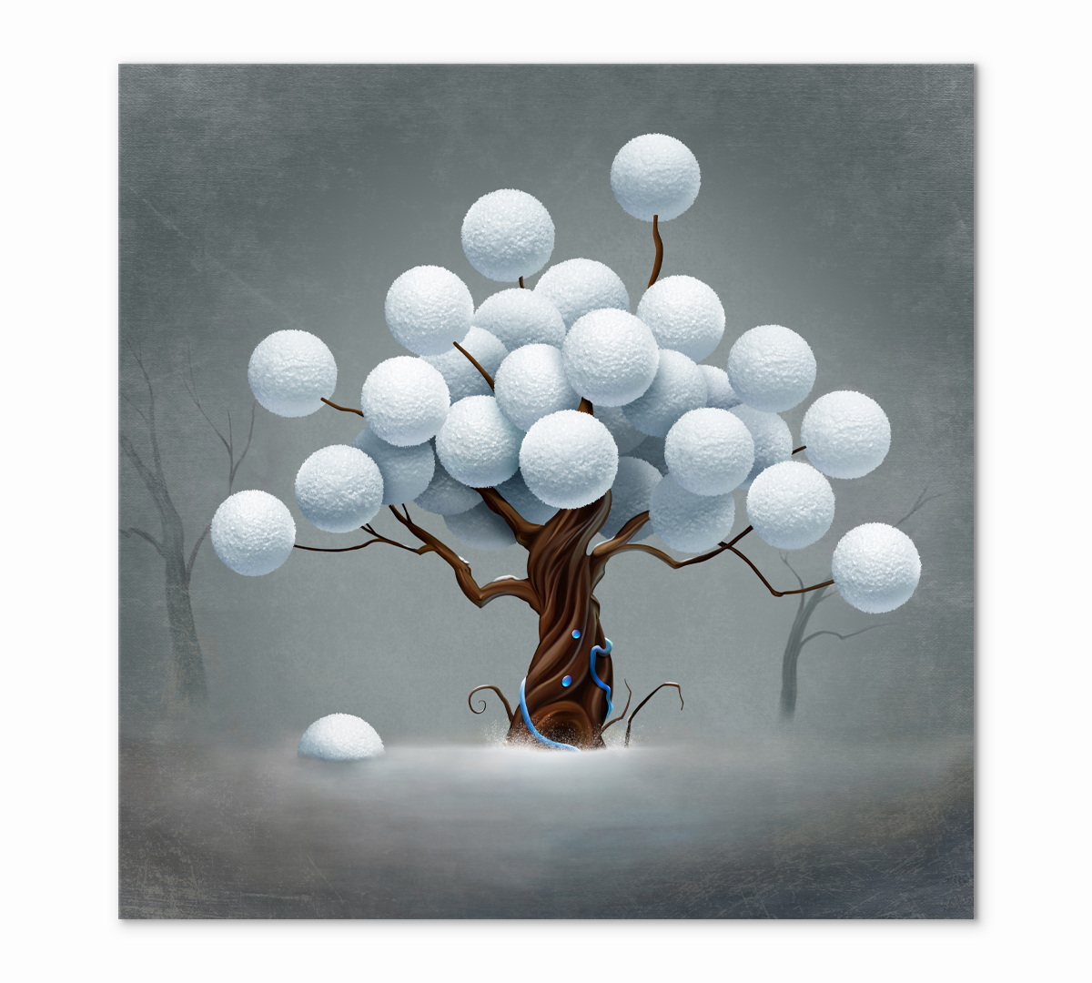 

Картина интерьерная на холсте Poly Print Art Рафаэлло 50х50 см.