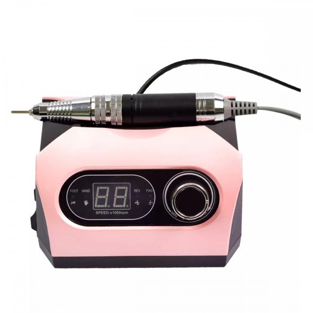 Аппарат Nail Master для маникюра и педикюра ZS-717 розовый 45000 об., 65W аппарат мини ручка для маникюра и педикюра nail drill розовый