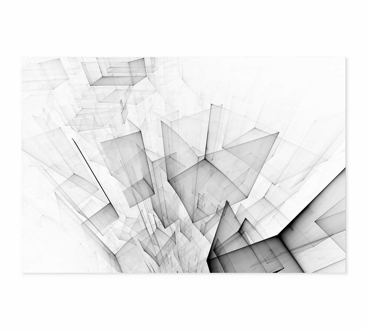 

Картина интерьерная на холсте Poly Print Art Картина Стеклографика 70х50 см.